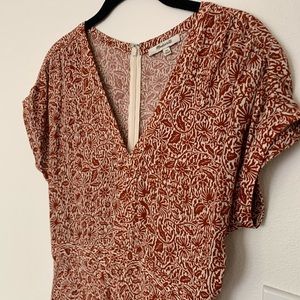 Madewell Floral Maxi Dress